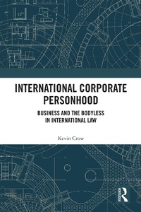 Abbildung von: International Corporate Personhood - Routledge