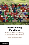 Cover: Peacebuilding Paradigms - Cambridge University Press