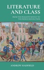 Cover: Literature and Class - Manchester University Press