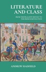 Cover: Literature and Class - Manchester University Press