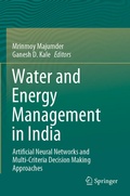 Cover: Water and Energy Management in India - Springer