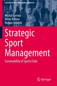 Abbildung von: Strategic Sport Management - Springer