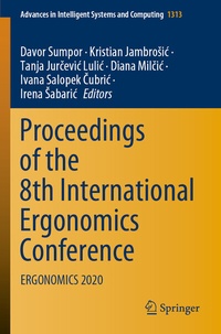 Abbildung von: Proceedings of the 8th International Ergonomics Conference - Springer