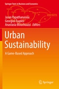 Cover: Urban Sustainability - Springer