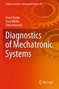 Cover: Diagnostics of Mechatronic Systems - Springer