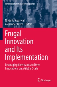 Enlarge image Cover: Frugal Innovation and Its Implementation - Springer