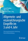 Cover: Allgemein- und viszeralchirurgische Eingriffe im 3. und 4. Jahr - Springer