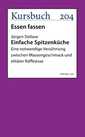 Cover: Einfache Spitzenk&uuml;che. - Kursbuch
