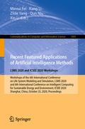 Cover: Recent Featured Applications of Artificial Intelligence Methods. LSMS 2020 and ICSEE 2020 Workshops - Springer
