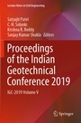 Cover: Proceedings of the Indian Geotechnical Conference 2019 - Springer