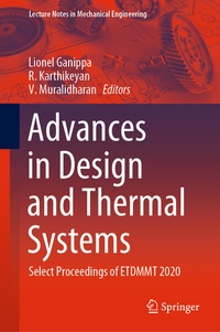 Abbildung von: Advances in Design and Thermal Systems - Springer