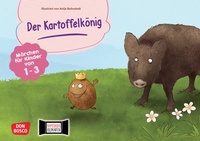 Abbildung von: Der Kartoffelkönig. Kamishibai Bildkartenset - Don Bosco Medien