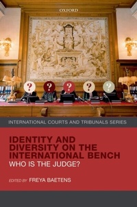 Abbildung von: Identity and Diversity on the International Bench - OUP eBook