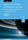 Cover: Introductory Notes on Planetary Science - Institute of Physics Publishing