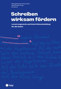 Abbildung von: Schreiben wirksam fördern - hep verlag