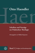 Cover: Schriften und Vortr&auml;ge zur Praktischen Theologie - Evangelische Verlagsanstalt