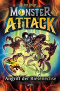 Cover: Monster Attack (1). Angriff der Riesenechse - Arena Verlag eBooks
