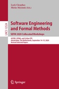 Cover: Software Engineering and Formal Methods. SEFM 2020 Collocated Workshops - Springer
