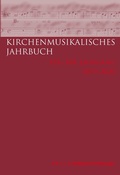 Cover: Kirchenmusikalisches Jahrbuch - 103 und 104 Jahrgang 2019/2020 - Brill Deutschland