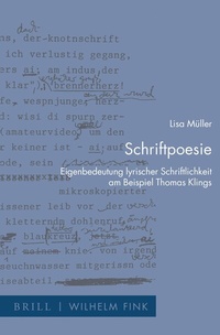 Abbildung von: Schriftpoesie - Brill | Fink