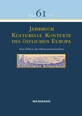Cover: Jahrbuch Kulturelle Kontexte des &ouml;stlichen Europa - Waxmann Verlag GmbH