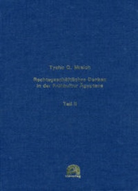 Abbildung von: Rechtsgeschäftliches Denken in der Frühkultur Ägyptens - utzverlag GmbH