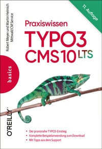 Abbildung von: Praxiswissen TYPO3 CMS 10 LTS - O'Reilly