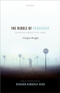 Cover: The Riddle of Vagueness - Oxford University Press