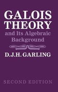 Cover: Galois Theory and Its Algebraic Background - Cambridge University Press