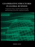 Cover: Co-operative Structures in Global Business - Routledge