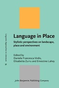 Cover: Language in Place - John Benjamins Publishing Co