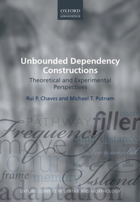 Abbildung von: Unbounded Dependency Constructions - OUP eBook