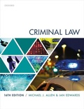 Cover: Criminal Law - Oxford University Press