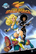 Cover: Stormy Daniels: Space Force #2 - TidalWave Productions