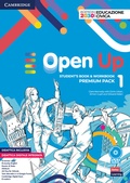 Cover: Open Up Level 1 Student's Book and Workbook Combo Premium Pack - Cambridge University Press