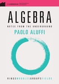 Cover: Algebra - Cambridge University Press