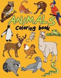 Enlarge image Cover: Animals Coloring Book - Charlie Creative Lab