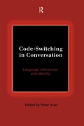 Cover: Code-Switching in Conversation - Routledge