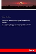 Cover: Parodies of the Works of English and American Authors, - Hansebooks