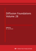 Cover: Diffusion Foundations Vol. 28 - Trans Tech Publications Ltd