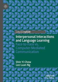 Enlarge image Cover: Interpersonal Interactions and Language Learning - Palgrave Macmillan