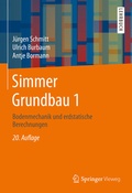 Cover: Simmer Grundbau 1 - Springer Vieweg