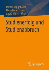 Abbildung von: Studienerfolg und Studienabbruch - Springer VS