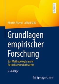 Abbildung von: Grundlagen empirischer Forschung - Springer Gabler
