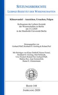 Cover: Klimawandel - Anzeichen, Ursachen, Folgen - trafo Wissenschaftsverlag