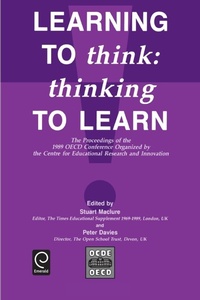 Enlarge image Cover: Learning to Think - Pergamon