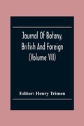 Cover: Journal Of Botany, British And Foreign (Volume Vii) - ALPHA EDITION