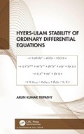 Cover: Hyers-Ulam Stability of Ordinary Differential Equations - Chapman & Hall/CRC