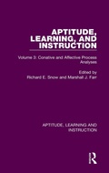 Cover: Aptitude, Learning, and Instruction - Routledge