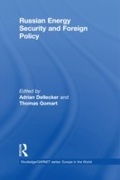 Cover: Russian Energy Security and Foreign Policy - Routledge